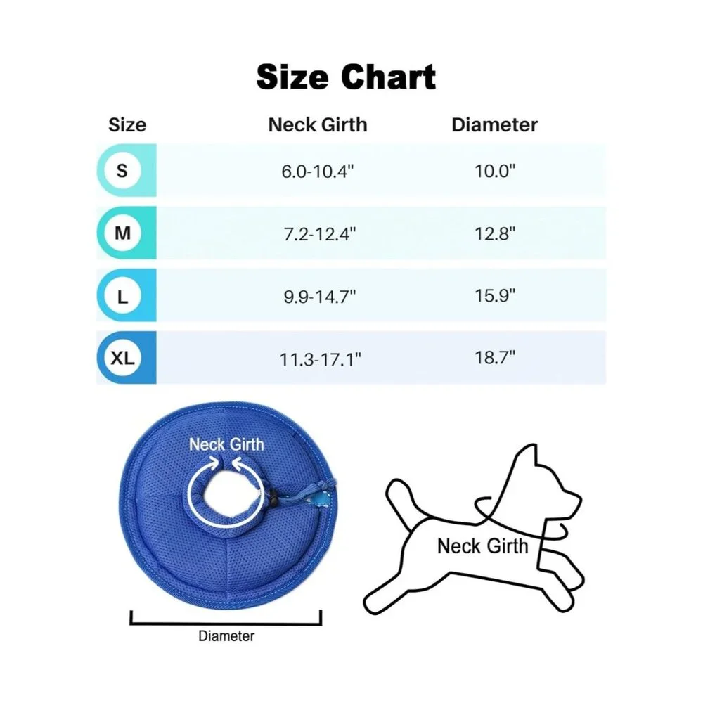 Small Dog or Cat Soft Cone Collar